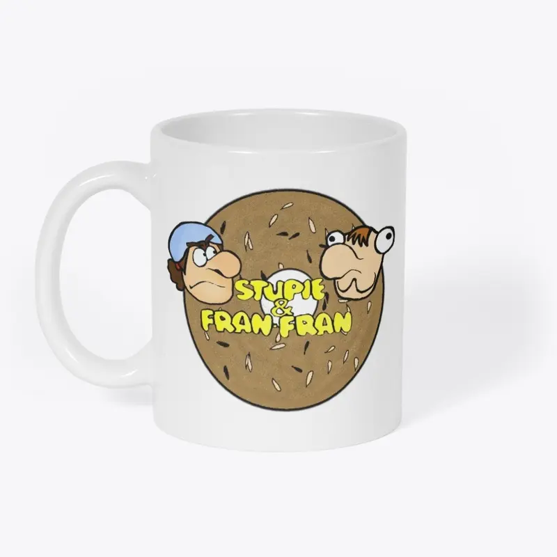 Stupie and Fran-Fran Mug