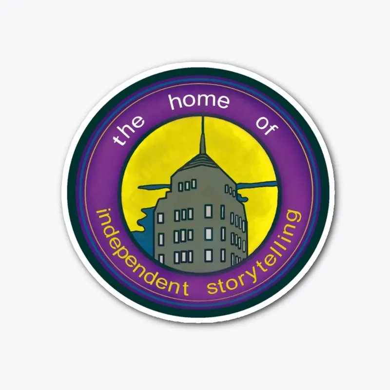 Home Of Independent Storytelling sticker